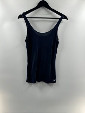 Hollister 2010s Navy Blue Lightweight Stretch Tank Top Women’s Small
